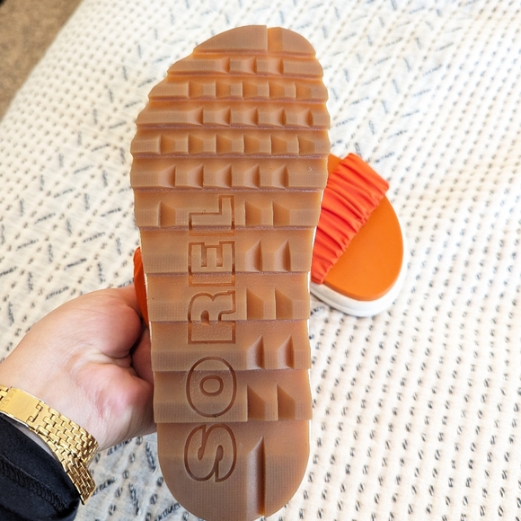 SOREL ROAMING TWO STRAP SLIDE SANDALS WOMENS 6.5 - Picture 2 of 5